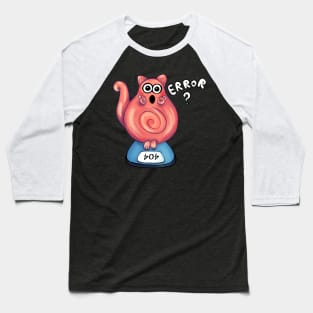 Cat on a diet Baseball T-Shirt